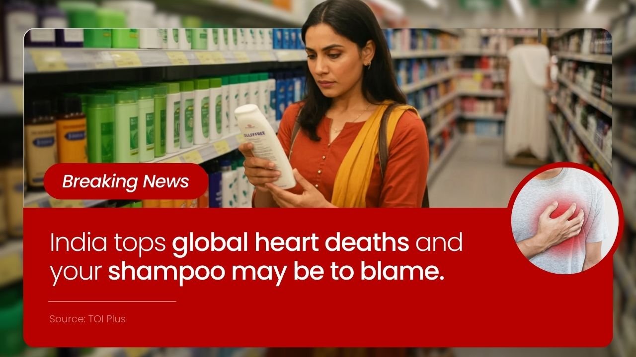 India tops global heart deaths and your shampoo may be to blame